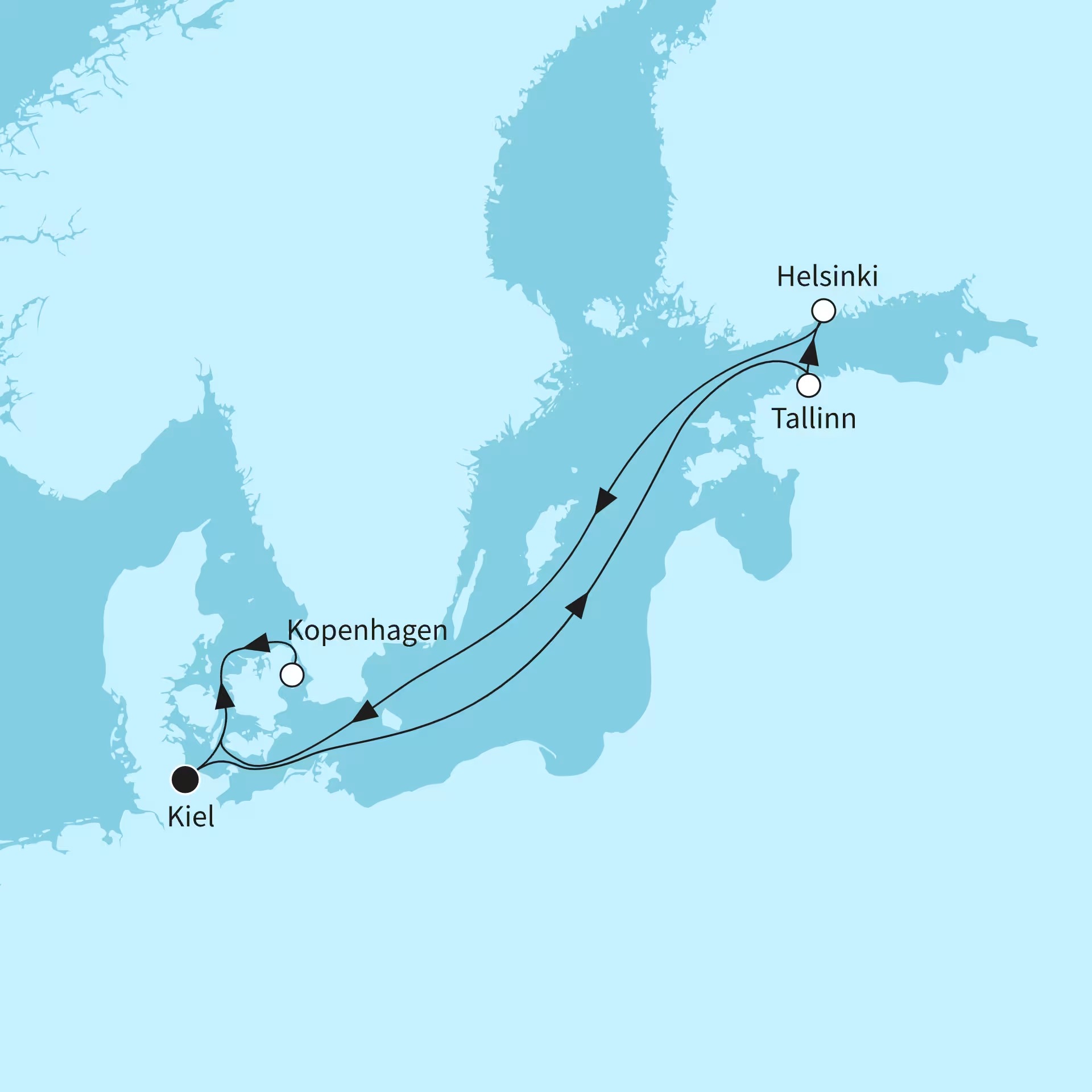 7 Nächte Andrea Berg Cruise ab/bis Kiel