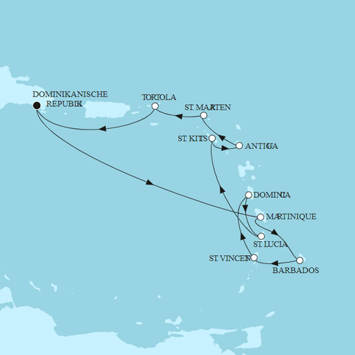 14 Nächte Karibische Inseln I<br>NEU: Wochenend-Special bis 05.12.2022