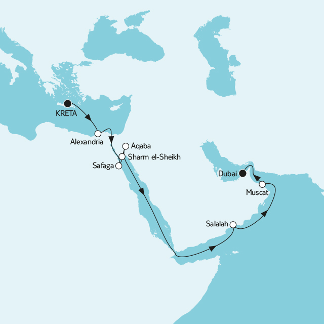 Mein Schiff Trans Suez Kreuzfahrten