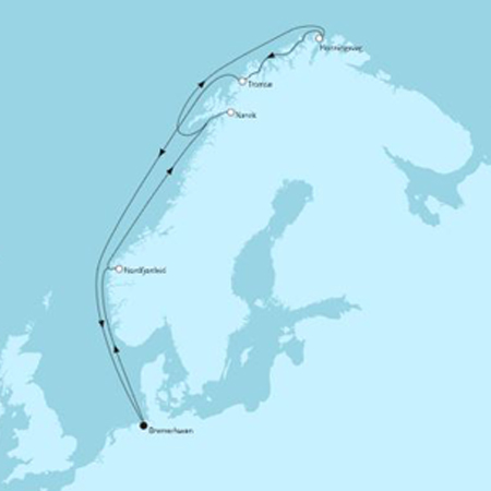 14 Nächte Norwegen mit Narvik und Nordkap