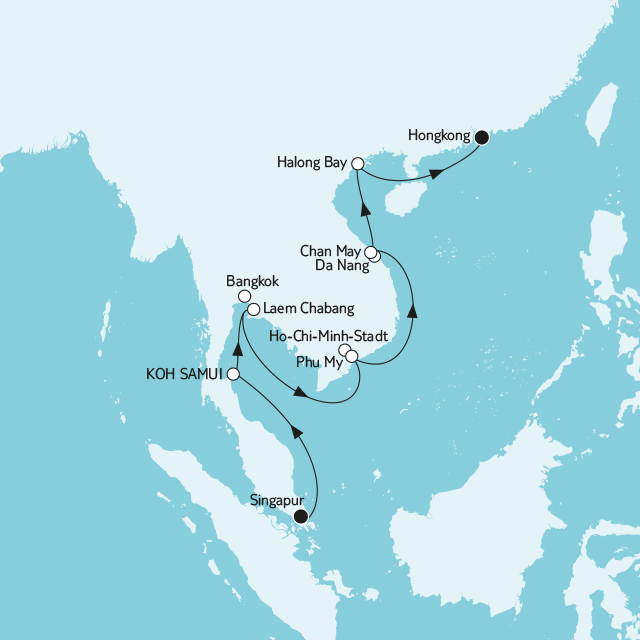 Mein Schiff Asien Kreuzfahrten