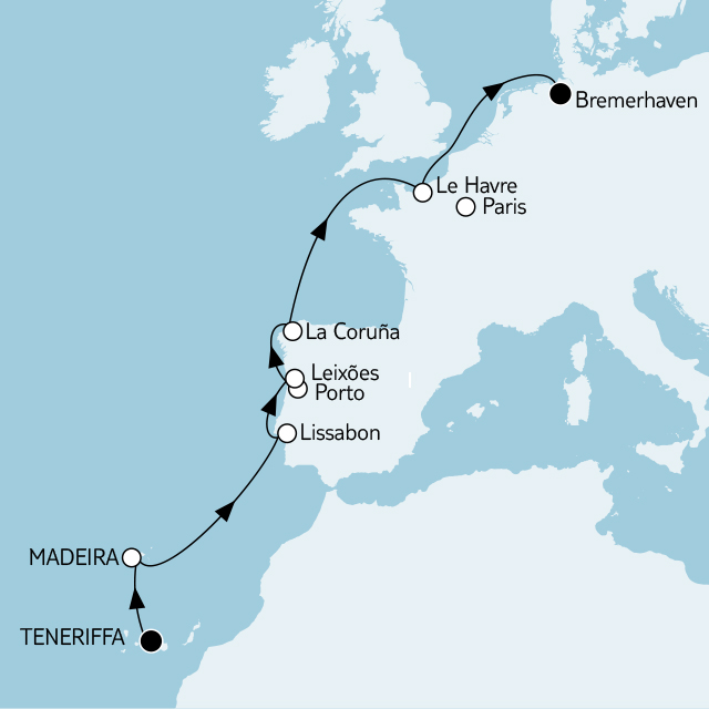 Mein Schiff Westeuropa Kreuzfahrten